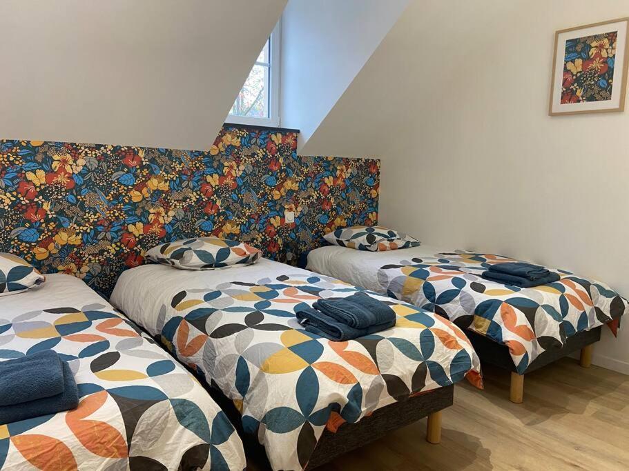 Les Prunelles Maison De Village De 4 A 8 Personnes Précigné Buitenkant foto